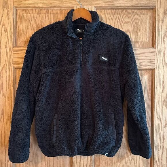 ZYIA Quarter Zip Sherpa Fleece Teddy Bear Pullover - Picture 3 of 14